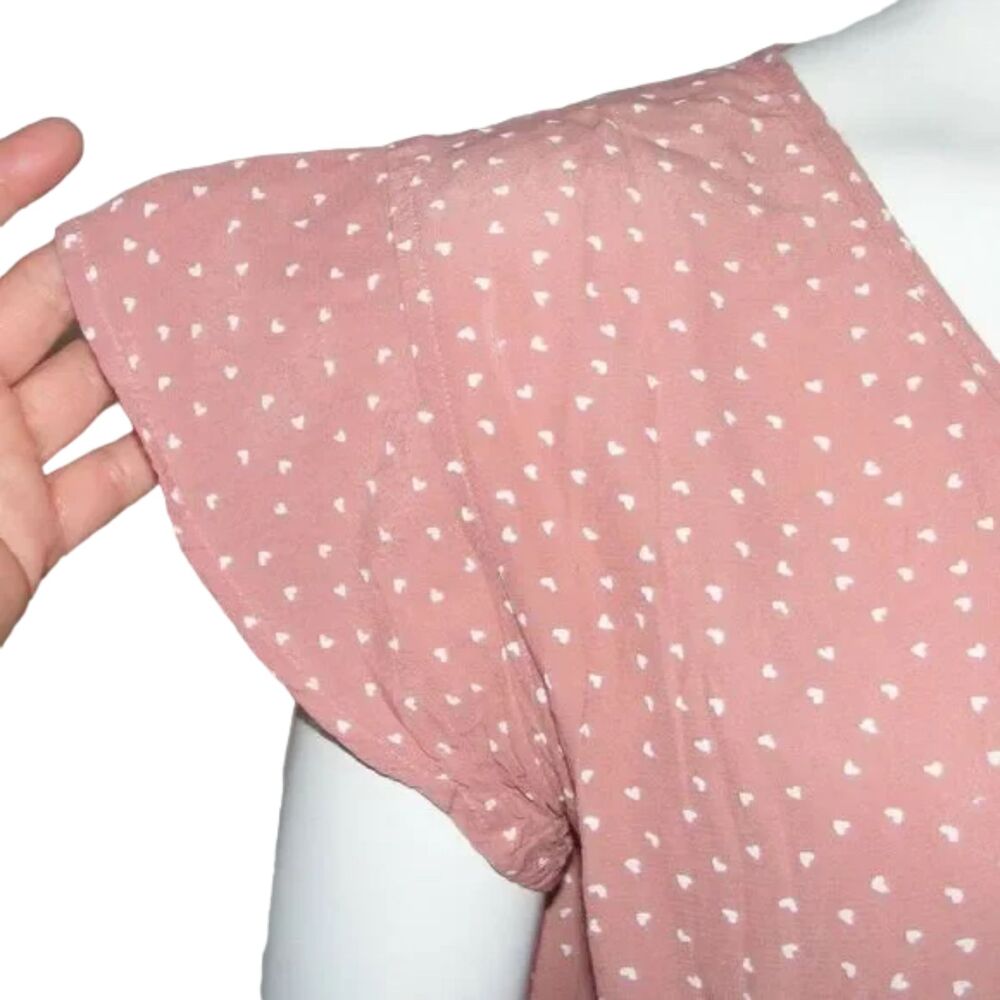 Rails Blouse, S, Button Front, Drawstring Peplum,… - image 2